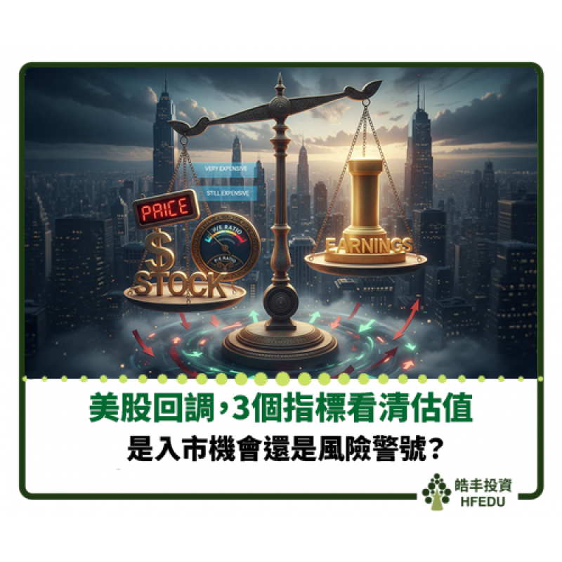 【美股回調，是入市機會還是風險警號？3個指標看清估值】